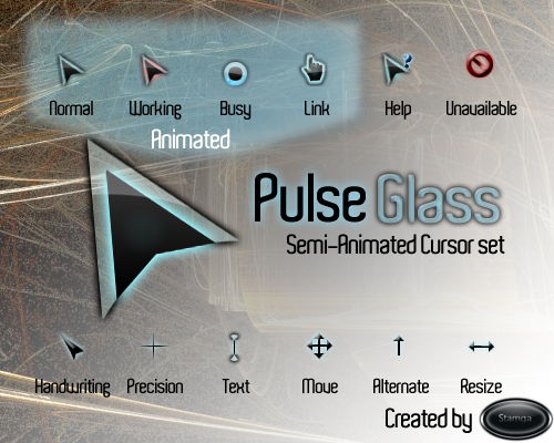 Pulse Glass 鼠标指针