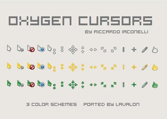 Oxygen Cursors 鼠标指针