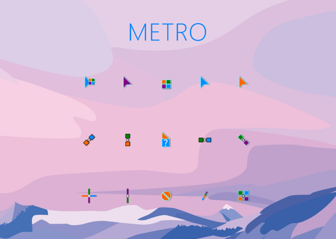 Metro Cursors 鼠标指针