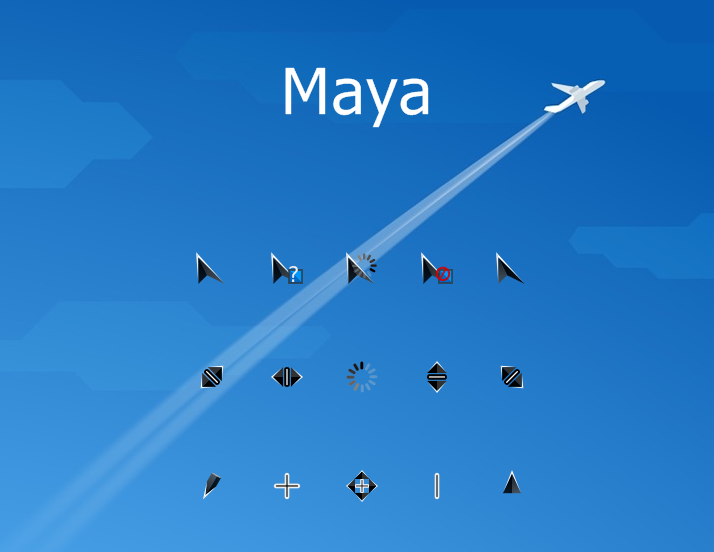 Maya Cursors 鼠标指针