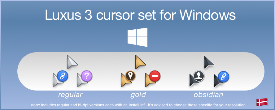 Luxus 3 鼠标指针