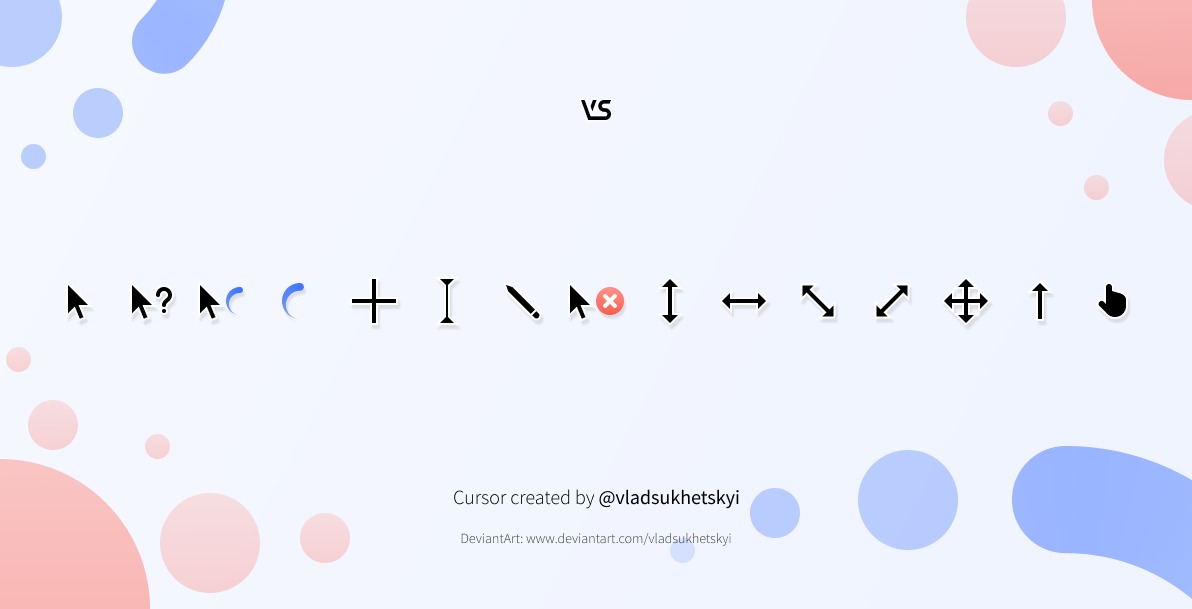 黑色mac风格光标